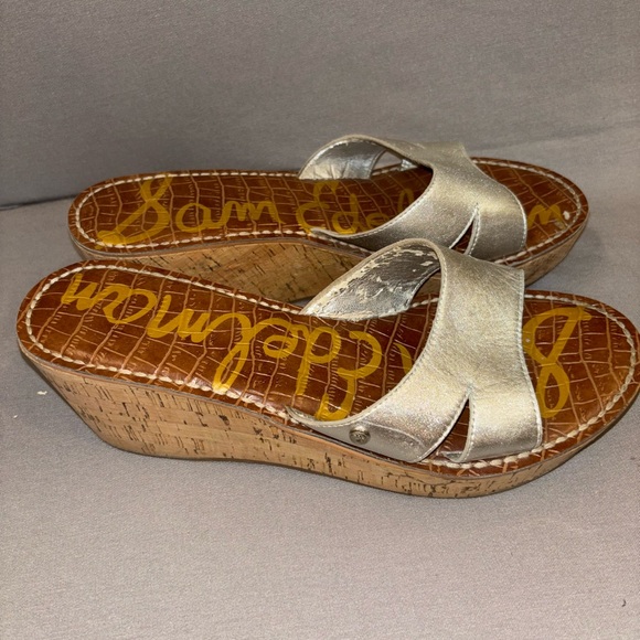 Sam Edelman wedge sandals women’s size 9.5 - Picture 1 of 6